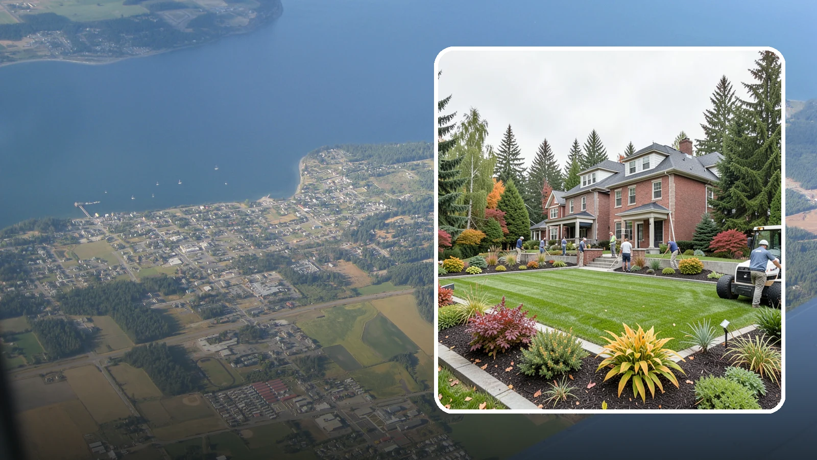 Landscape Renovation in Coupeville, Island County, WA - We reimagine and rebuild tired, overgrown yards into cohesive landscapes suited to the Pacific Northwest.