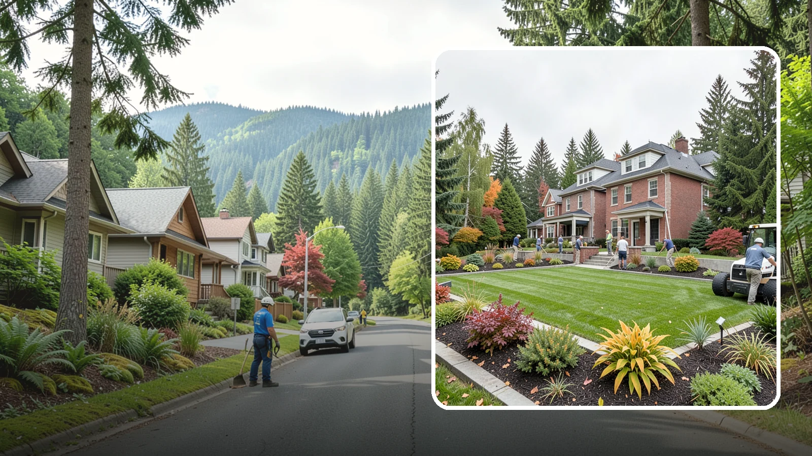 Landscape Renovation in Darrington, Snohomish County, WA - We reimagine and rebuild tired, overgrown yards into cohesive landscapes suited to the Pacific Northwest.