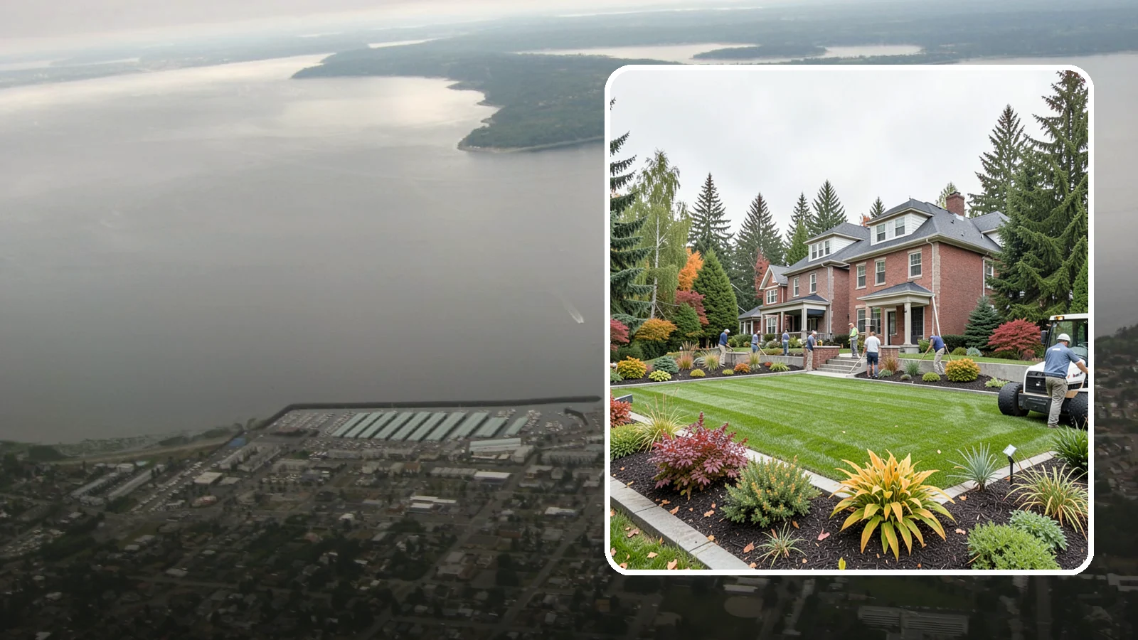 Landscape Renovation in Des Moines, King County, WA - We reimagine and rebuild tired, overgrown yards into cohesive landscapes suited to the Pacific Northwest.
