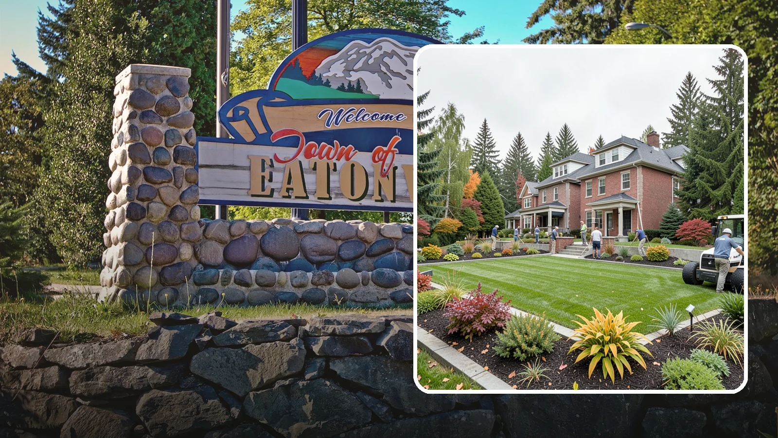 Landscape Renovation in Eatonville, Pierce County, WA - We reimagine and rebuild tired, overgrown yards into cohesive landscapes suited to the Pacific Northwest.