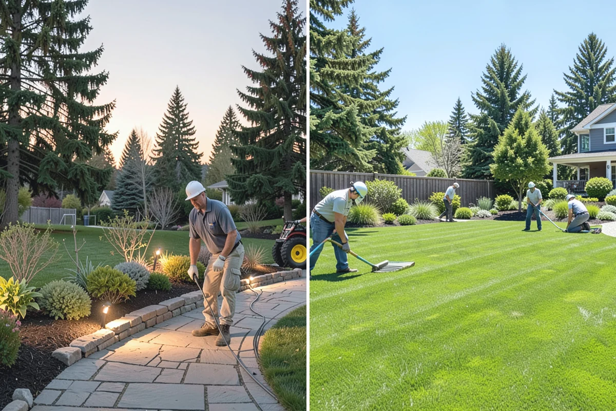 Landscape Renovation in Gold Bar, Snohomish County, WA - Walk the property and assess existing plantings and grade