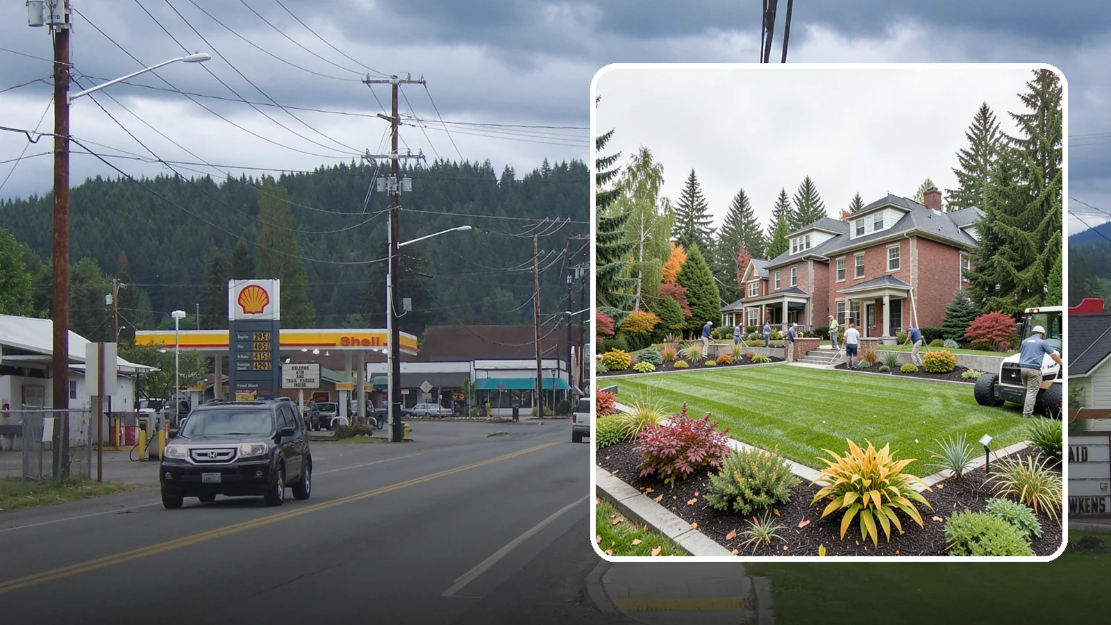 Landscape Renovation in Granite Falls, Snohomish County, WA - We reimagine and rebuild tired, overgrown yards into cohesive landscapes suited to the Pacific Northwest.