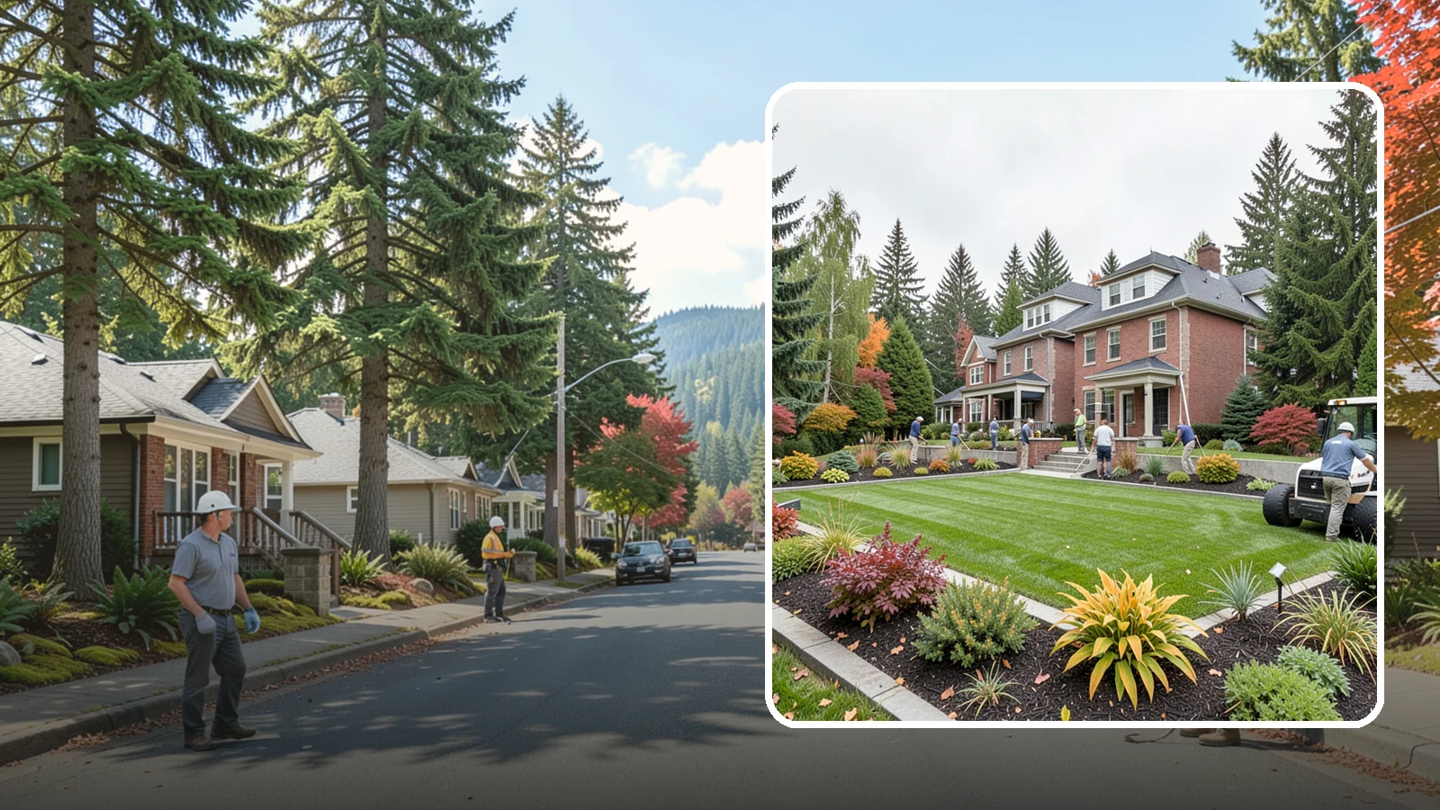 Landscape Renovation in Hunts Point, King County, WA - We reimagine and rebuild tired, overgrown yards into cohesive landscapes suited to the Pacific Northwest.