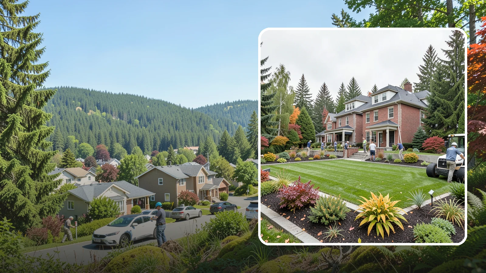 Landscape Renovation in Index, Snohomish County, WA - We reimagine and rebuild tired, overgrown yards into cohesive landscapes suited to the Pacific Northwest.