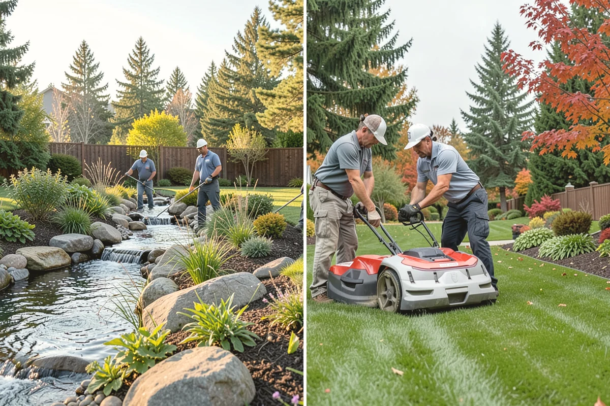 Landscape Renovation in La Conner, Skagit County, WA - Walk the property and assess existing plantings and grade