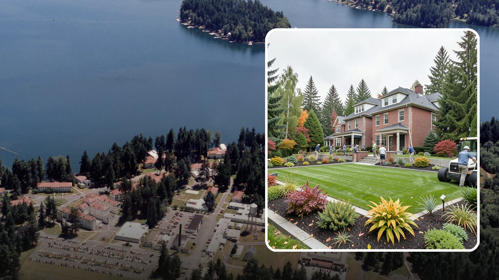 Landscape Renovation in Lakewood, Pierce County, WA - We reimagine and rebuild tired, overgrown yards into cohesive landscapes suited to the Pacific Northwest.