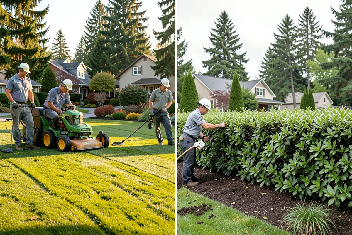 Landscape Renovation in Lakewood, Pierce County, WA - Walk the property and assess existing plantings and grade