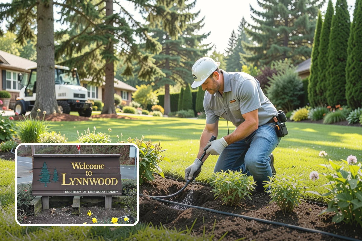 Landscape Renovation in Lynnwood, Snohomish County, WA - Fresh, cohesive design that respects mature plantings