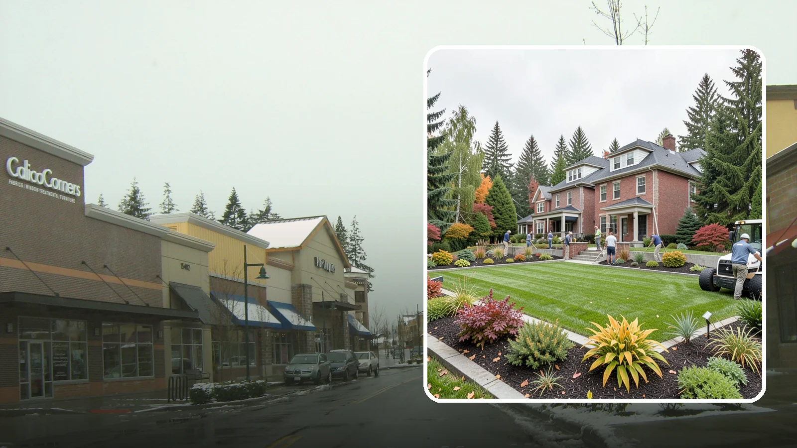 Landscape Renovation in Mill Creek, Snohomish County, WA - We reimagine and rebuild tired, overgrown yards into cohesive landscapes suited to the Pacific Northwest.