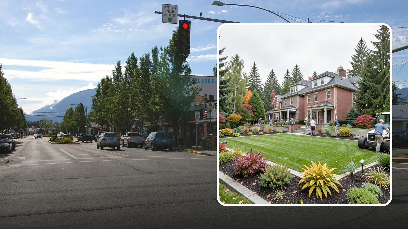 Landscape Renovation in North Bend, King County, WA - We reimagine and rebuild tired, overgrown yards into cohesive landscapes suited to the Pacific Northwest.