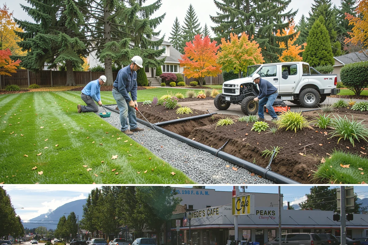 Landscape Renovation in North Bend, King County, WA - Fall and early spring are ideal for renovation in our region, letting new plantings establish in cool, moist conditions before...
