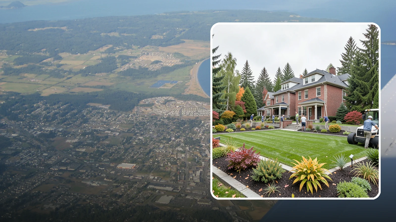 Landscape Renovation in Oak Harbor, Island County, WA - We reimagine and rebuild tired, overgrown yards into cohesive landscapes suited to the Pacific Northwest.