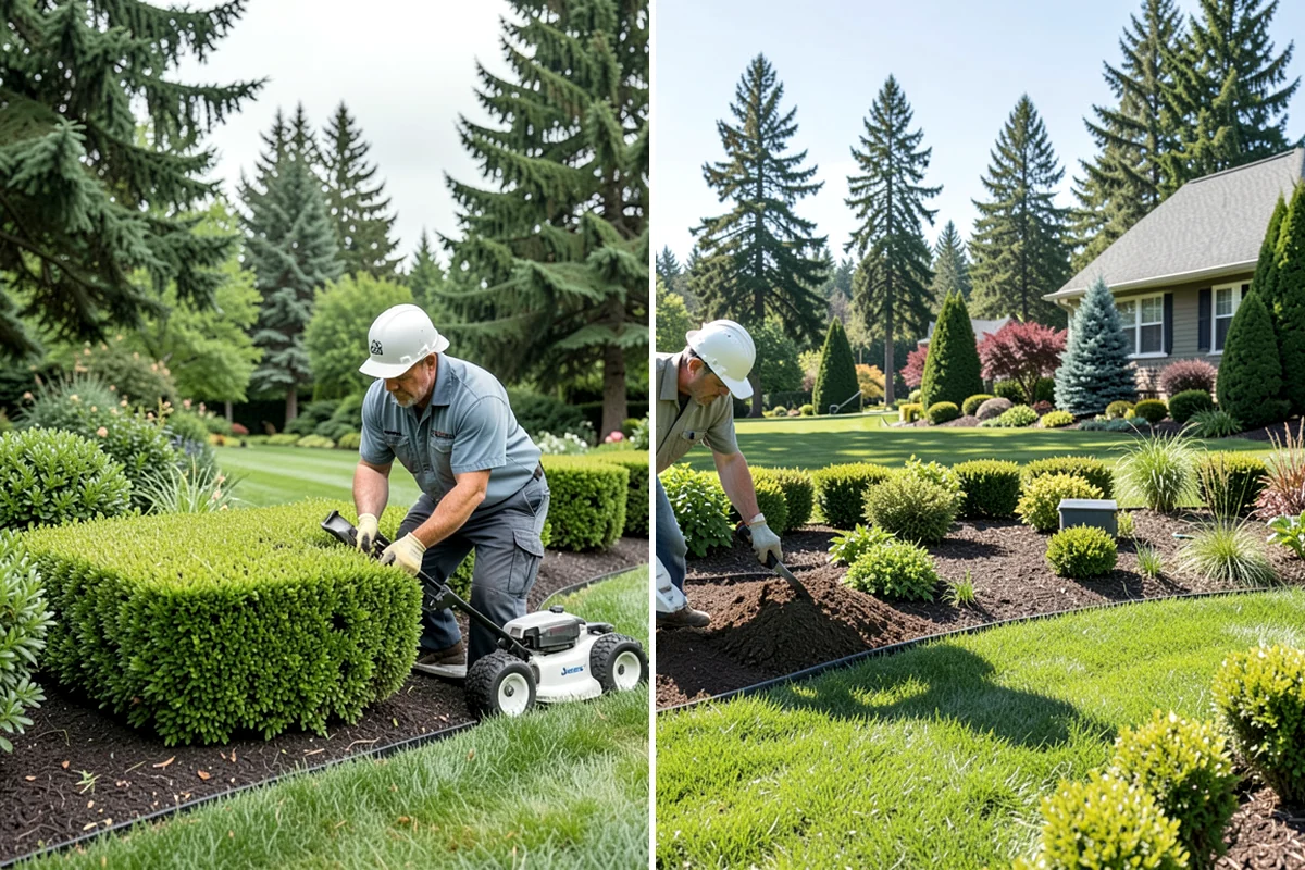 Landscape Renovation in Seattle, King County, WA - Walk the property and assess existing plantings and grade