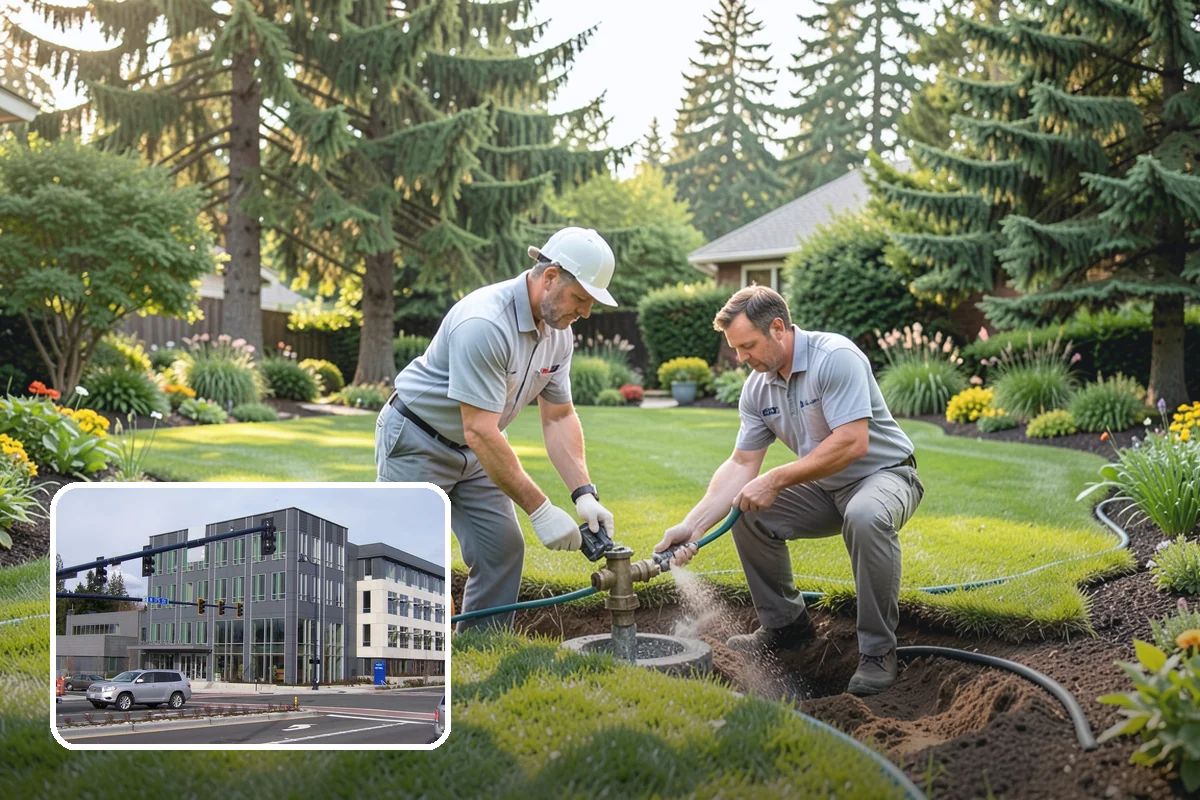 Landscape Renovation in Shoreline, King County, WA - Fresh, cohesive design that respects mature plantings