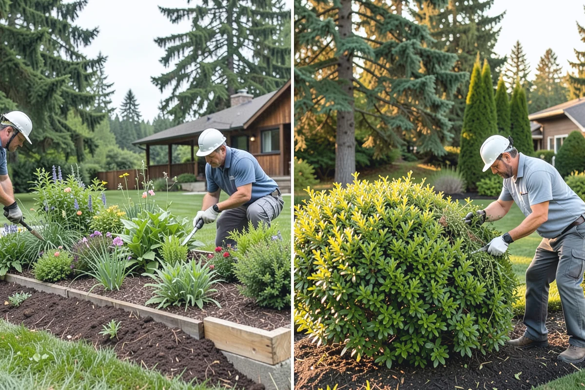 Landscape Renovation in Skykomish, King County, WA - Walk the property and assess existing plantings and grade