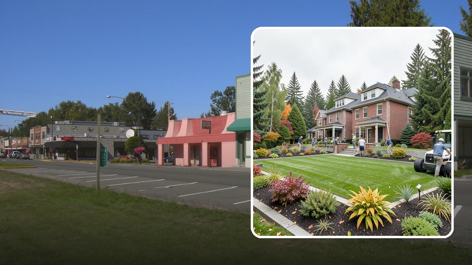 Landscape Renovation in Snoqualmie, King County, WA - We reimagine and rebuild tired, overgrown yards into cohesive landscapes suited to the Pacific Northwest.