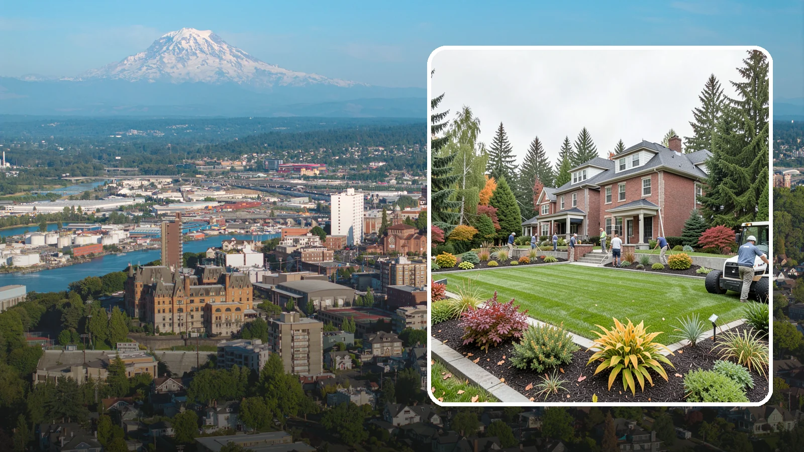 Landscape Renovation in Tacoma, Pierce County, WA - We reimagine and rebuild tired, overgrown yards into cohesive landscapes suited to the Pacific Northwest.