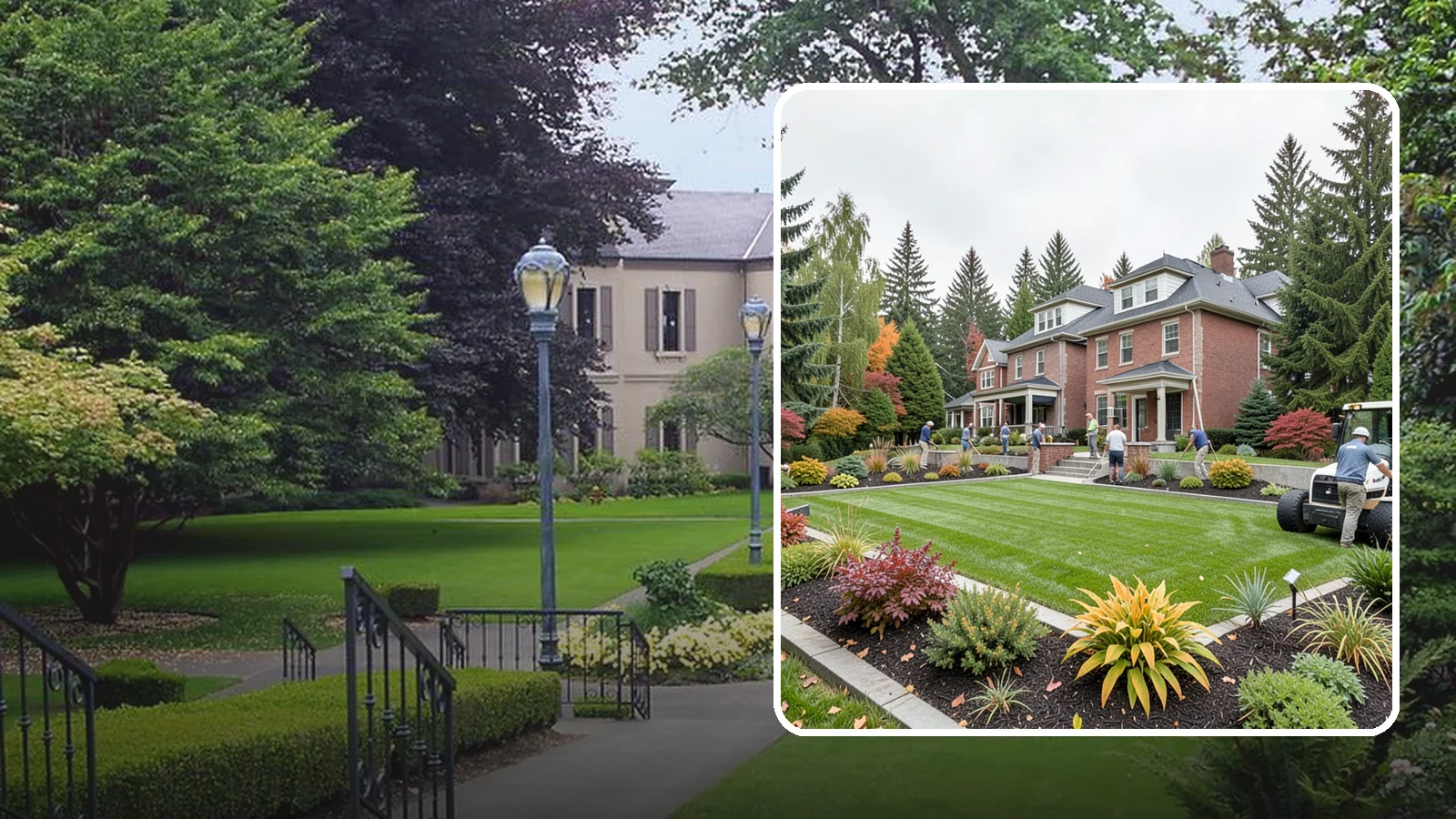 Landscape Renovation in Woodinville, King County, WA - We reimagine and rebuild tired, overgrown yards into cohesive landscapes suited to the Pacific Northwest.