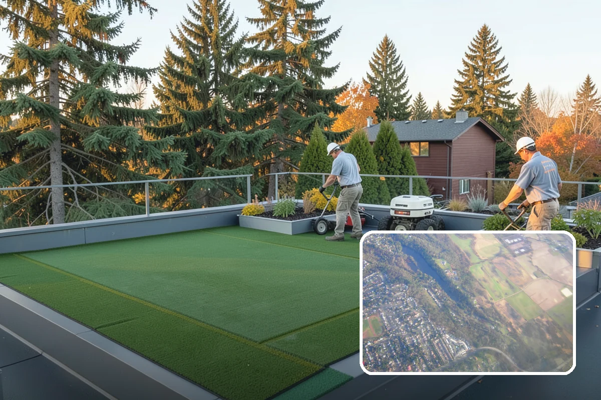 Large-Scale Landscape Construction in Algona, King County, WA - End-to-end project management