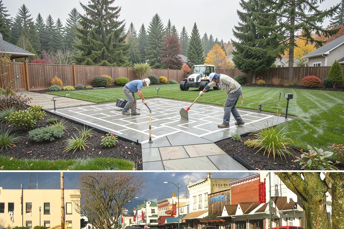 Large-Scale Landscape Construction in Arlington, Snohomish County, WA - Best executed spring through fall