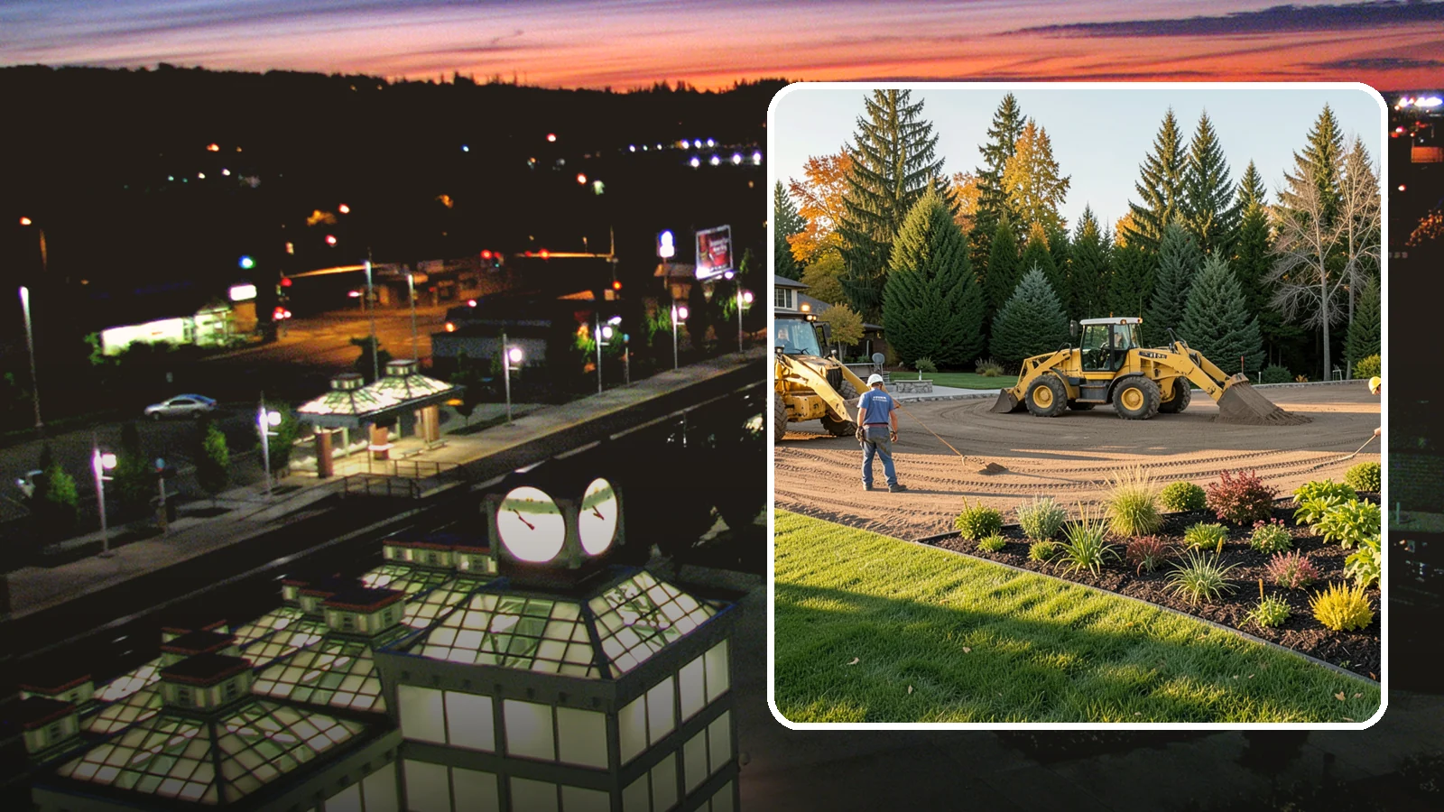 Large-Scale Landscape Construction in Auburn, King County, WA - Full-scale landscape and site construction for commercial and large residential projects, managed end to end.