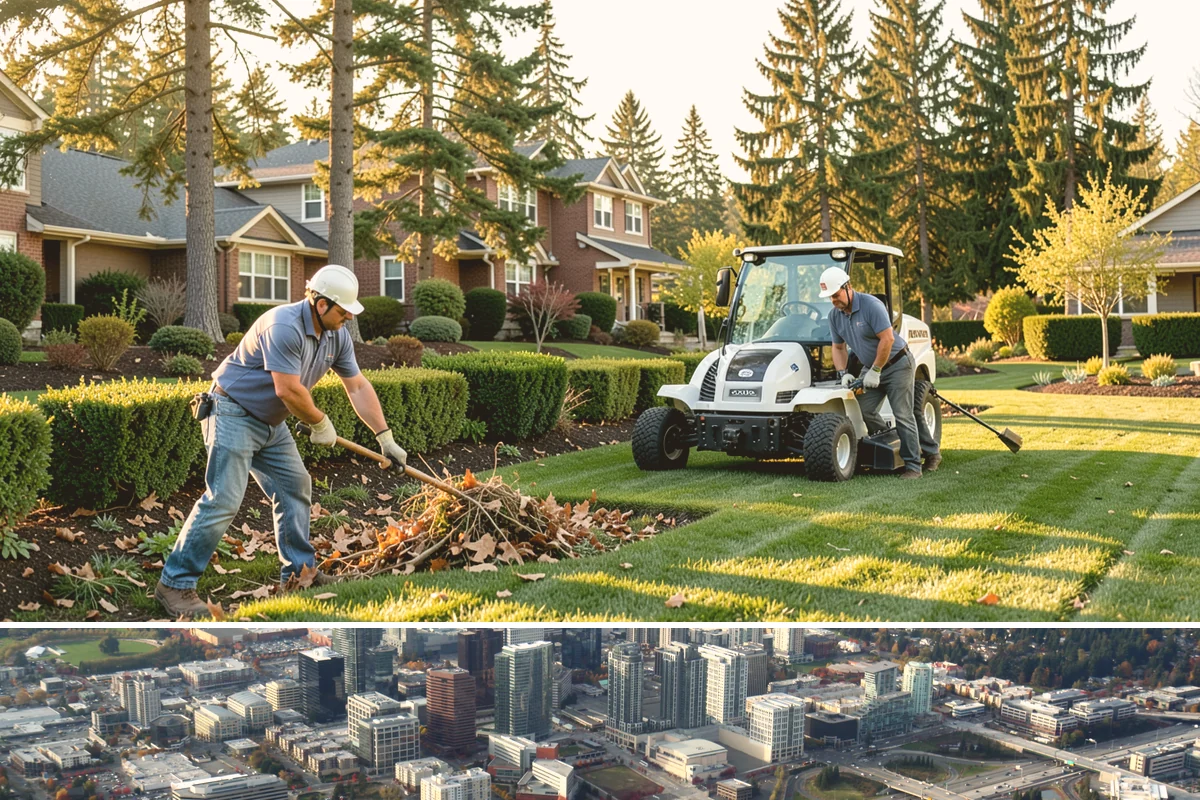 Large-Scale Landscape Construction in Bellevue, King County, WA - Best executed spring through fall