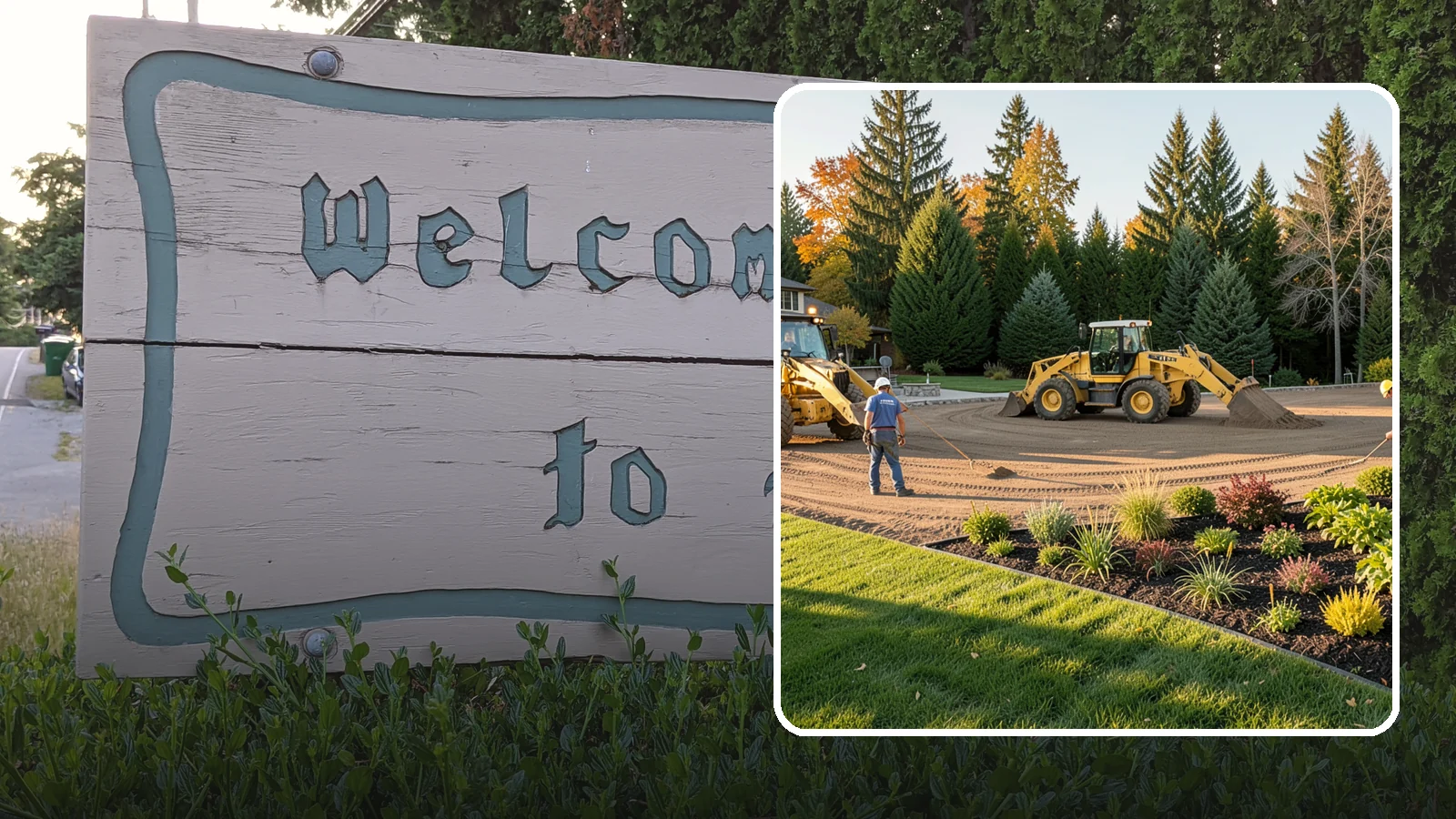 Large-Scale Landscape Construction in Brier, Snohomish County, WA - Full-scale landscape and site construction for commercial and large residential projects, managed end to end.