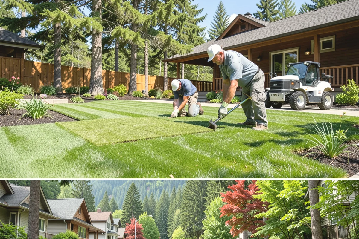Large-Scale Landscape Construction in Darrington, Snohomish County, WA - Best executed spring through fall