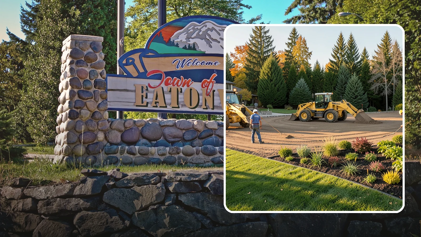 Large-Scale Landscape Construction in Eatonville, Pierce County, WA - Full-scale landscape and site construction for commercial and large residential projects, managed end to end.
