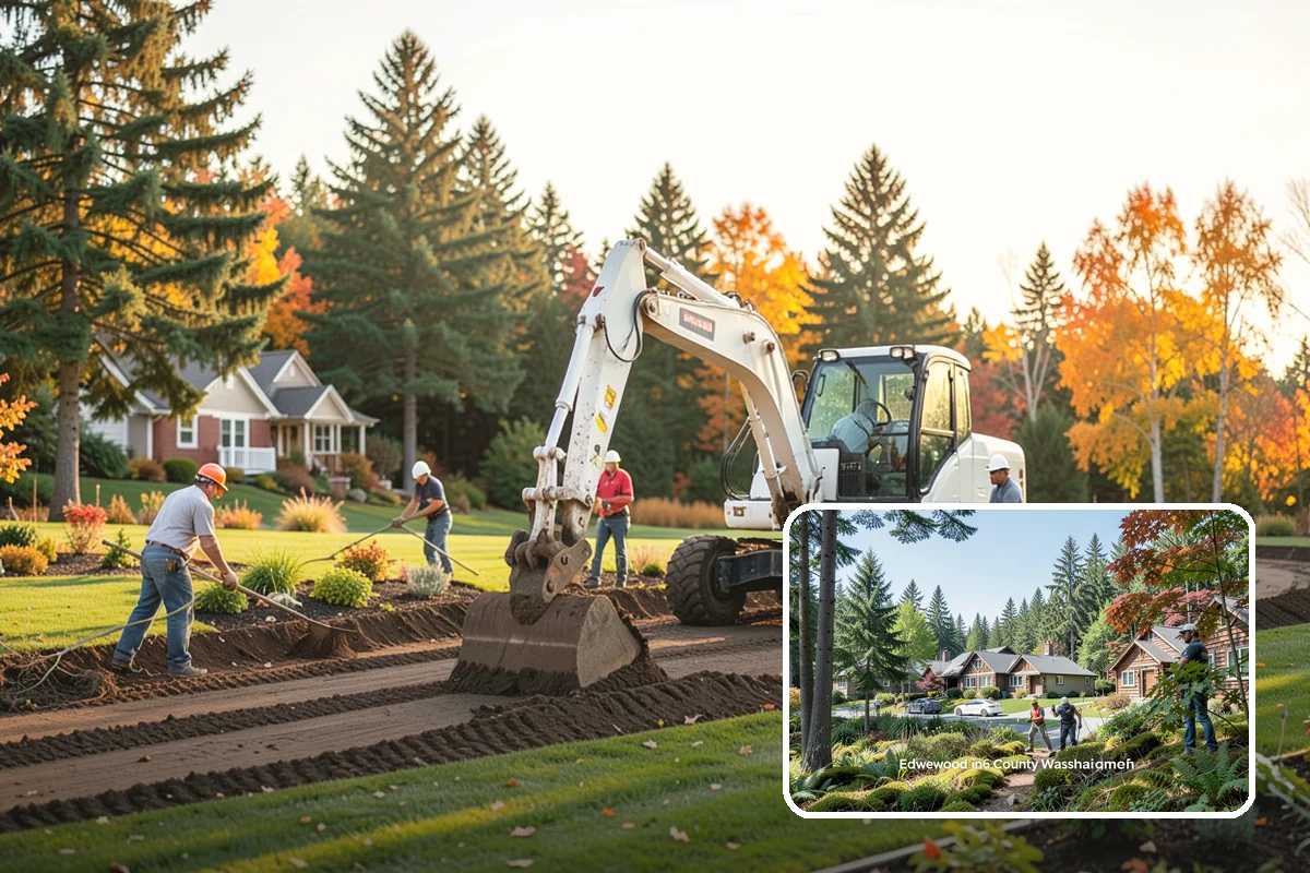 Large-Scale Landscape Construction in Edgewood, Pierce County, WA - End-to-end project management