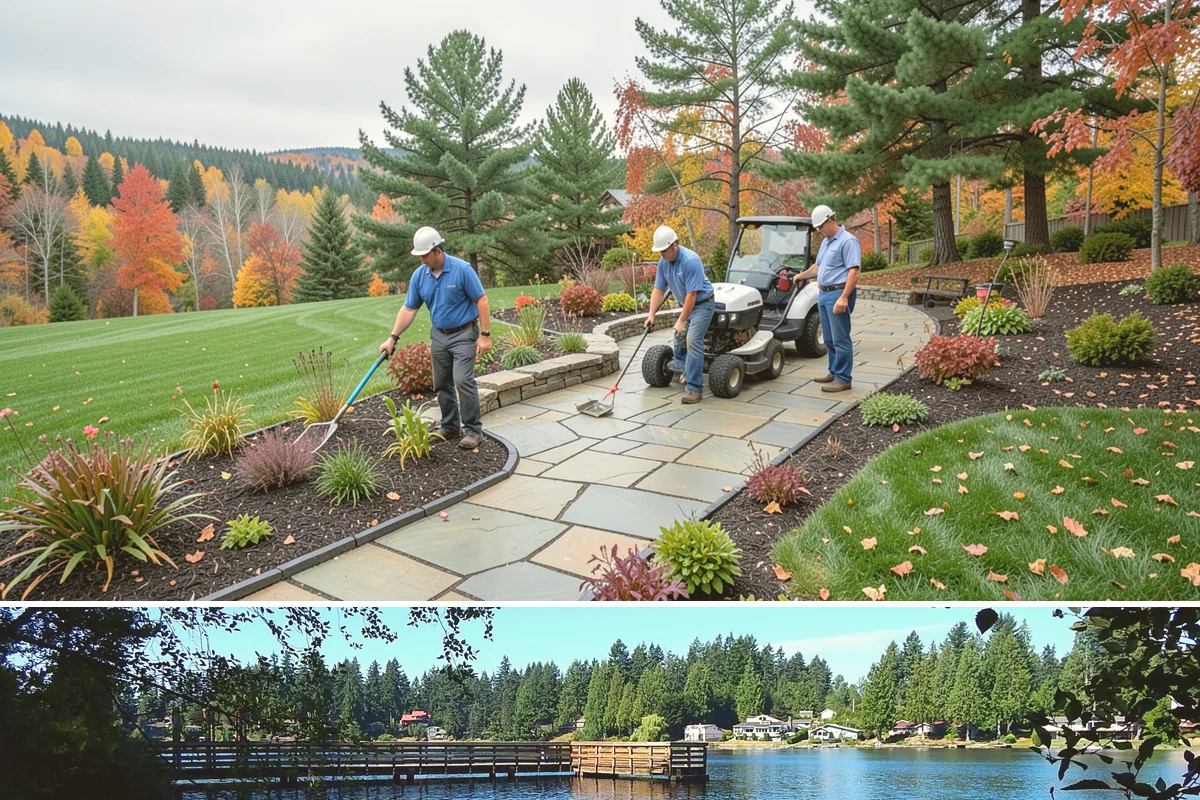 Large-Scale Landscape Construction in Federal Way, King County, WA - Best executed spring through fall