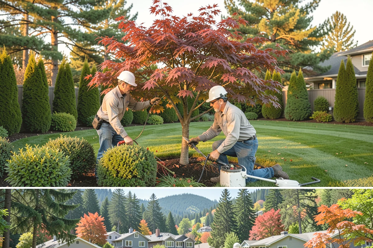 Large-Scale Landscape Construction in Fircrest, Pierce County, WA - Best executed spring through fall