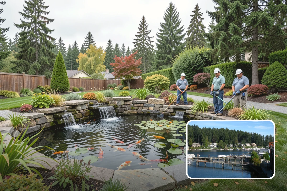 Large-Scale Landscape Construction in Gig Harbor, Pierce County, WA - End-to-end project management