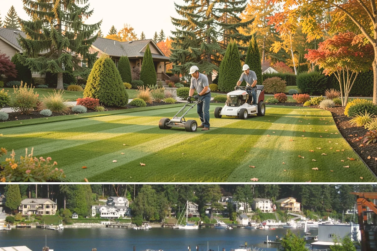Large-Scale Landscape Construction in Gig Harbor, Pierce County, WA - Best executed spring through fall