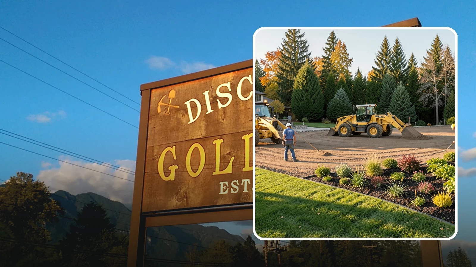Large-Scale Landscape Construction in Gold Bar, Snohomish County, WA - Full-scale landscape and site construction for commercial and large residential projects, managed end to end.