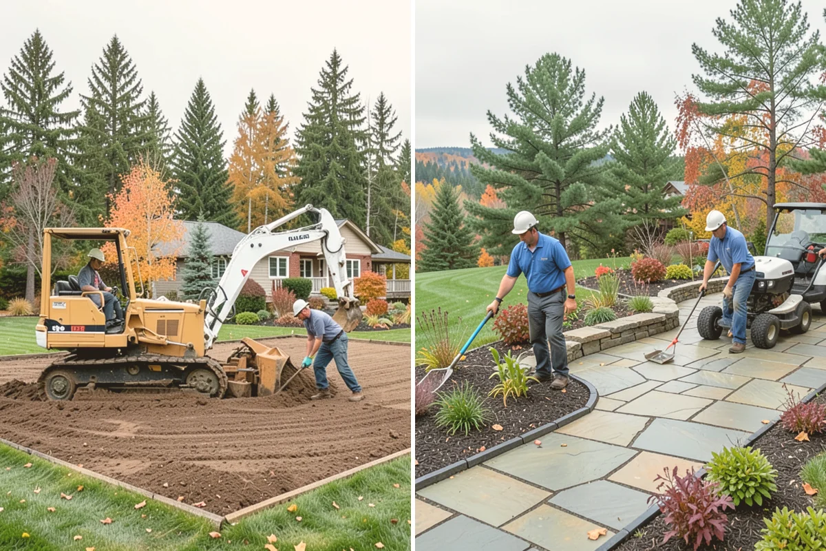 Large-Scale Landscape Construction in Index, Snohomish County, WA - Plan the project scope and phases