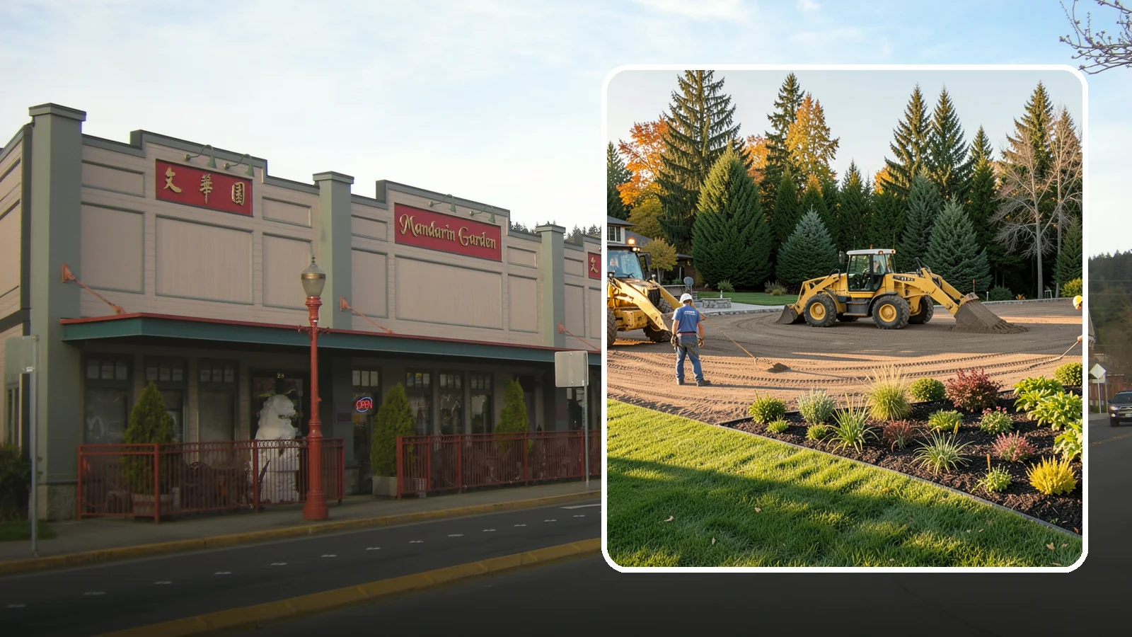 Large-Scale Landscape Construction in Issaquah, King County, WA - Full-scale landscape and site construction for commercial and large residential projects, managed end to end.