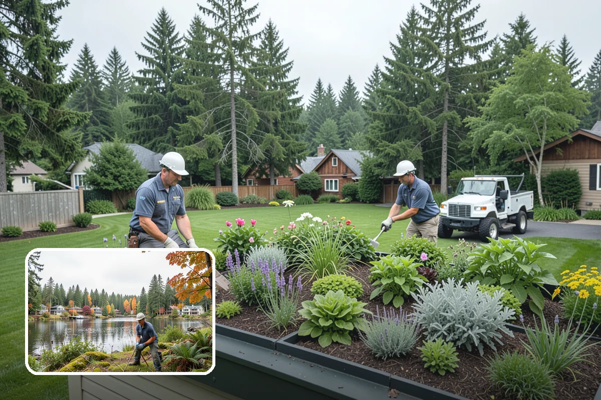 Large-Scale Landscape Construction in La Conner, Skagit County, WA - End-to-end project management