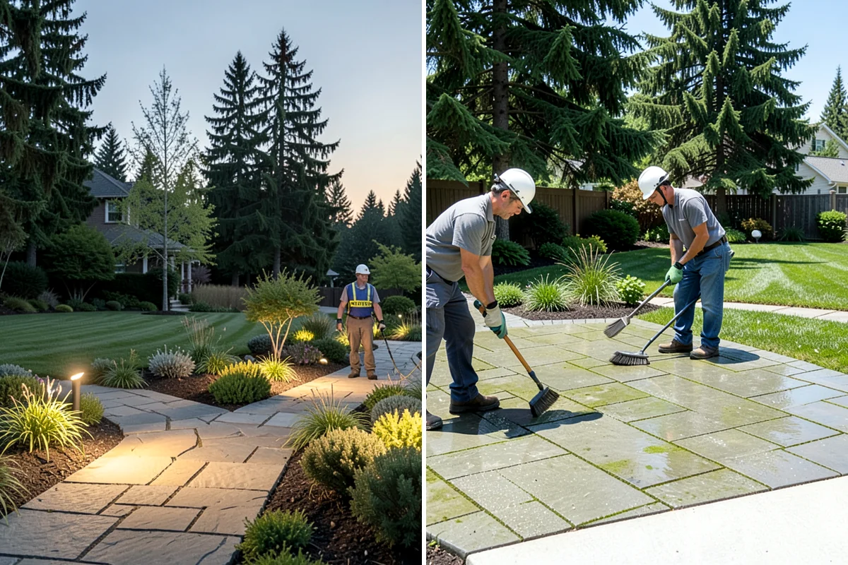 Large-Scale Landscape Construction in Lake Forest Park, King County, WA - Plan the project scope and phases
