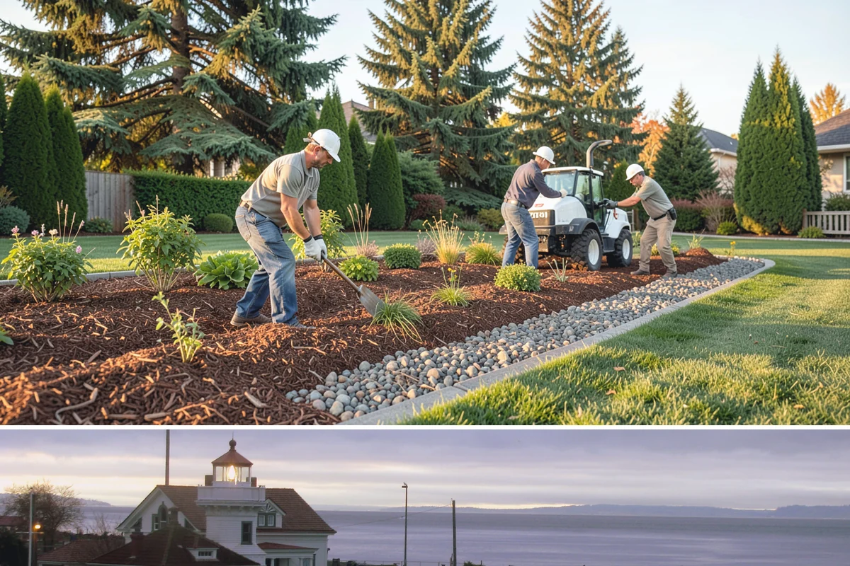 Large-Scale Landscape Construction in Mukilteo, Snohomish County, WA - Best executed spring through fall