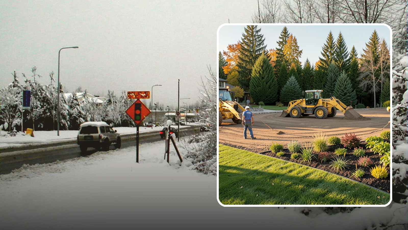 Large-Scale Landscape Construction in Newcastle, King County, WA - Full-scale landscape and site construction for commercial and large residential projects, managed end to end.
