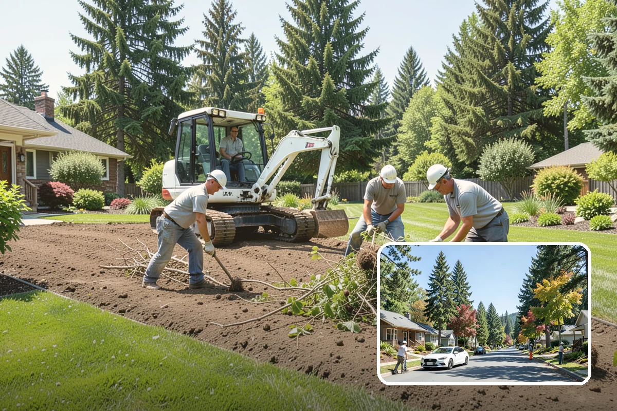 Large-Scale Landscape Construction in Orting, Pierce County, WA - End-to-end project management