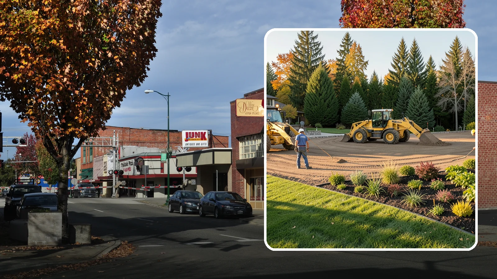 Large-Scale Landscape Construction in Puyallup, Pierce County, WA - Full-scale landscape and site construction for commercial and large residential projects, managed end to end.