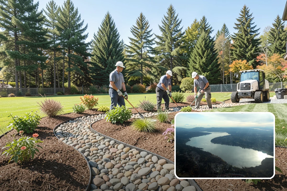 Large-Scale Landscape Construction in Sammamish, King County, WA - End-to-end project management