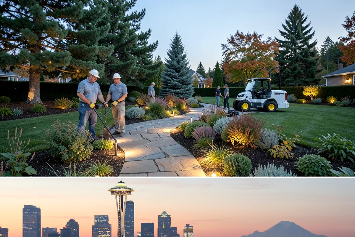 Large-Scale Landscape Construction in Seattle, King County, WA - Best executed spring through fall
