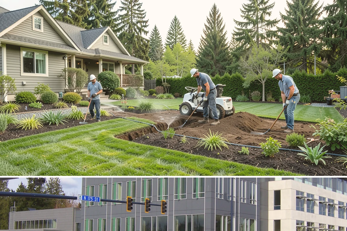 Large-Scale Landscape Construction in Shoreline, King County, WA - Best executed spring through fall