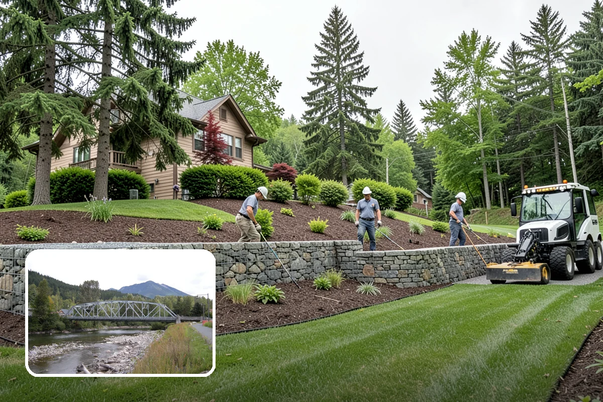 Large-Scale Landscape Construction in Skykomish, King County, WA - End-to-end project management