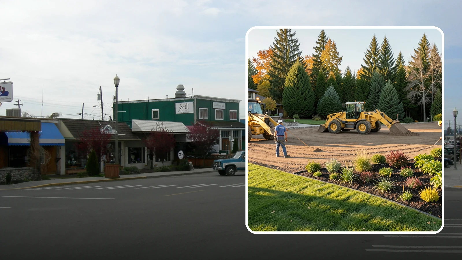 Large-Scale Landscape Construction in Stanwood, Snohomish County, WA - Full-scale landscape and site construction for commercial and large residential projects, managed end to end.