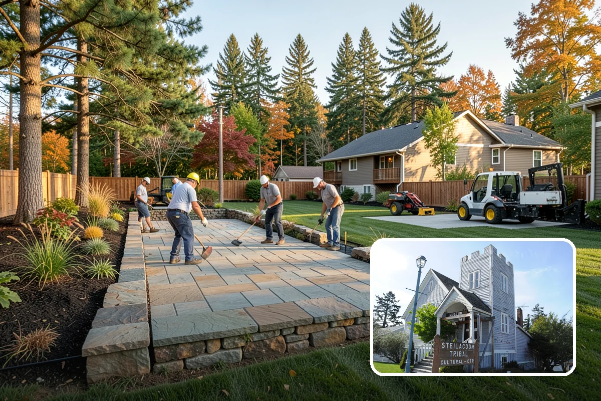 Large-Scale Landscape Construction in Steilacoom, Pierce County, WA - End-to-end project management