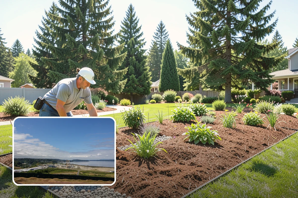 Large-Scale Landscape Construction in University Place, Pierce County, WA - End-to-end project management